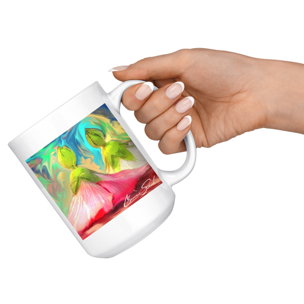 Ceramic Mug | Hollyhock Dolls Series | Strawberries and Cream