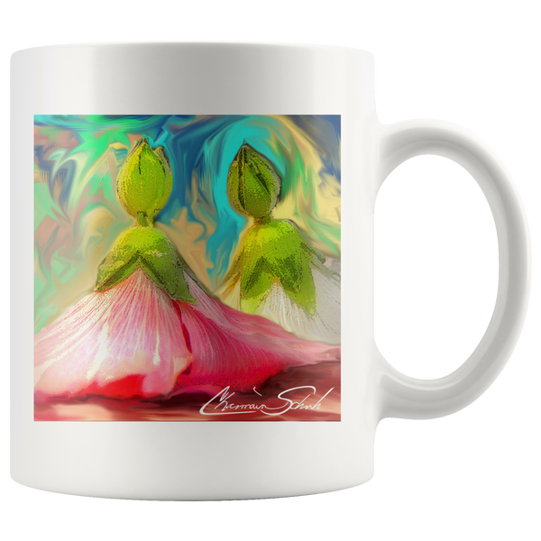 Ceramic Mug | Hollyhock Dolls Series | Strawberries and Cream
