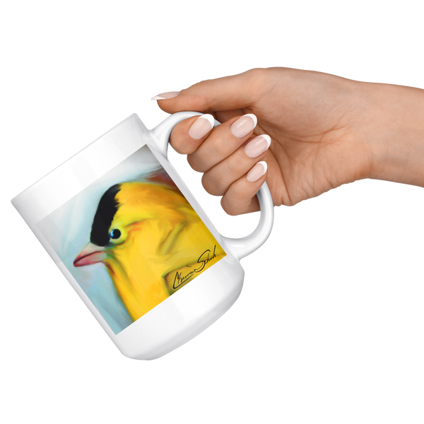 Ceramic Mug | Bird Series | Goldfinch
