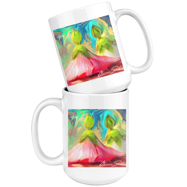 Ceramic Mug | Hollyhock Dolls Series | Strawberries and Cream