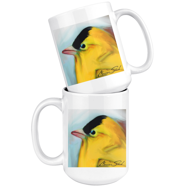 Ceramic Mug | Bird Series | Goldfinch