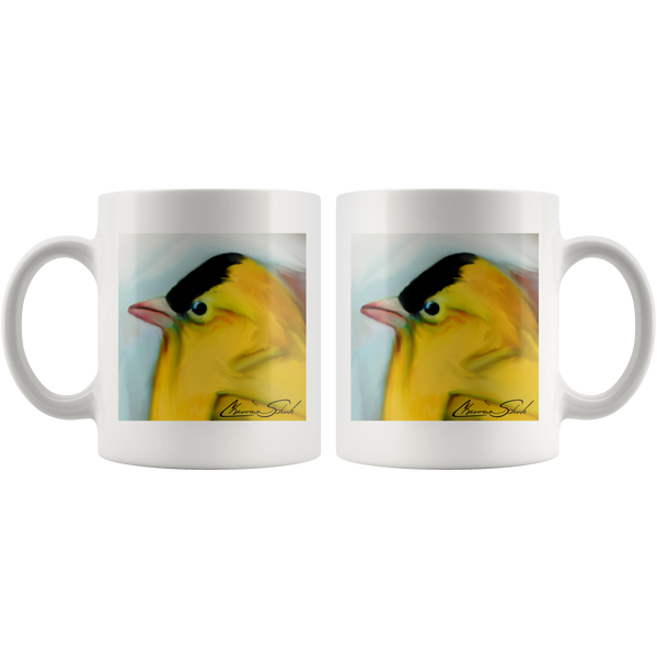 Ceramic Mug | Bird Series | Goldfinch