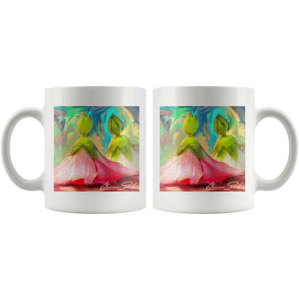 Ceramic Mug | Hollyhock Dolls Series | Strawberries and Cream