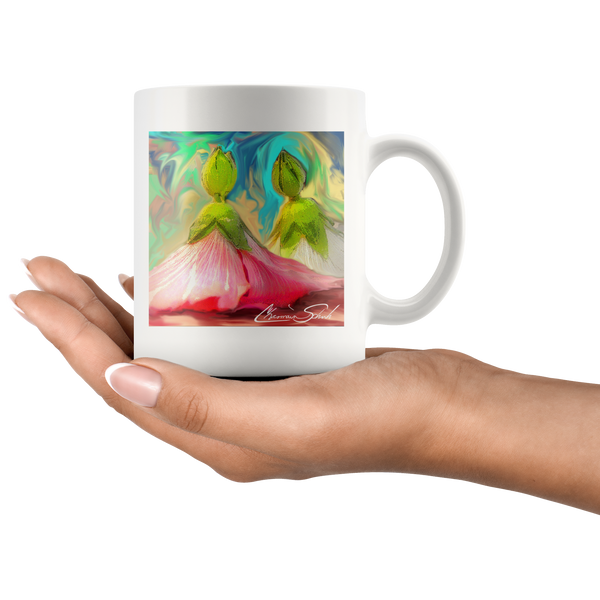 Ceramic Mug | Hollyhock Dolls Series | Strawberries and Cream