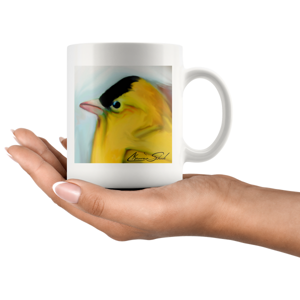 Ceramic Mug | Bird Series | Goldfinch