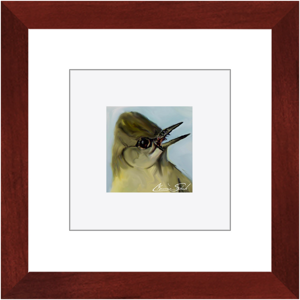 Framed Print | Bird Series | Crested Flycatcher