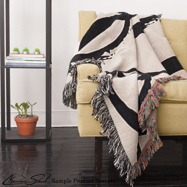 100% Cotton Woven Blanket | Midsummer Bowing