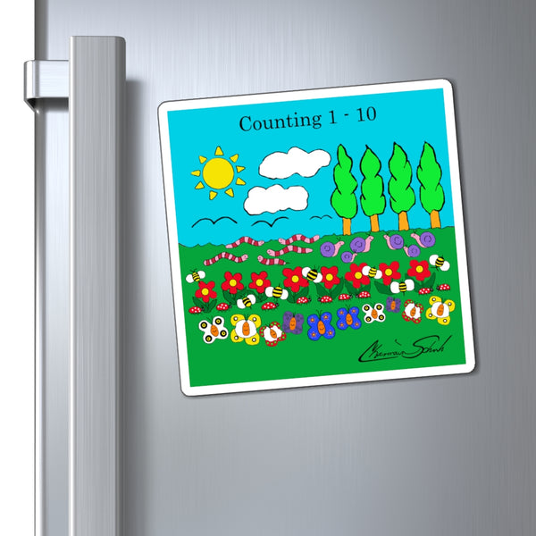 Magnets for Children | Counting 1 - 10 | Gardening in the Sun