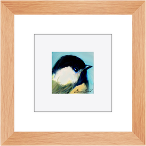 Framed Print | Bird Series | Black Capped Chickadee