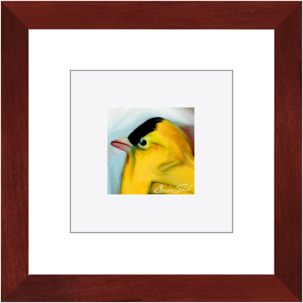 Framed Print | Bird Series | Goldfinch